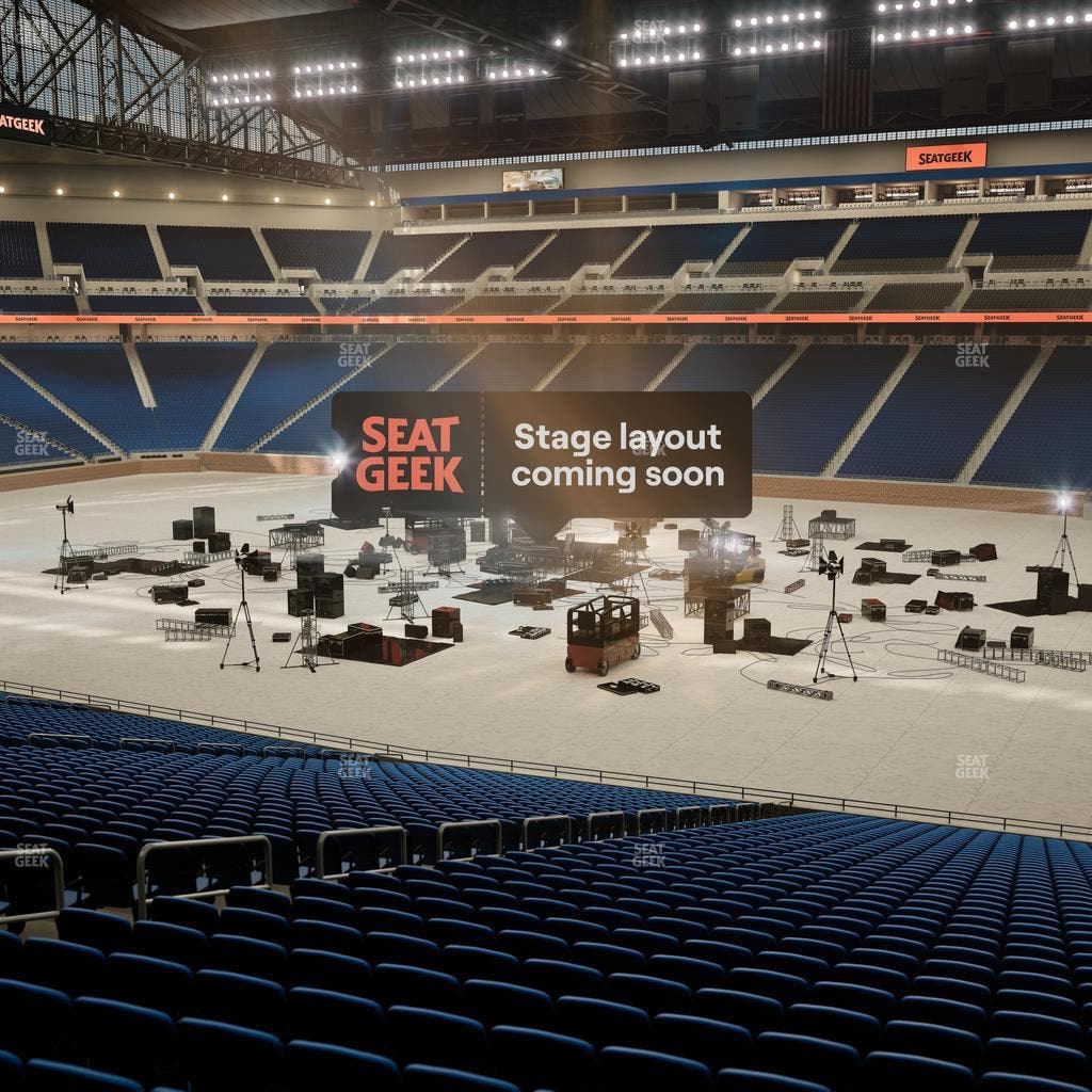 Ford Field - Section 109 Seat View