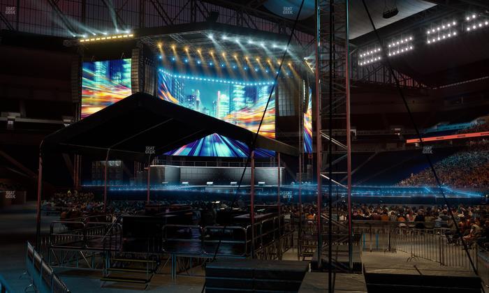 Ford Field - Section 109 Seat View