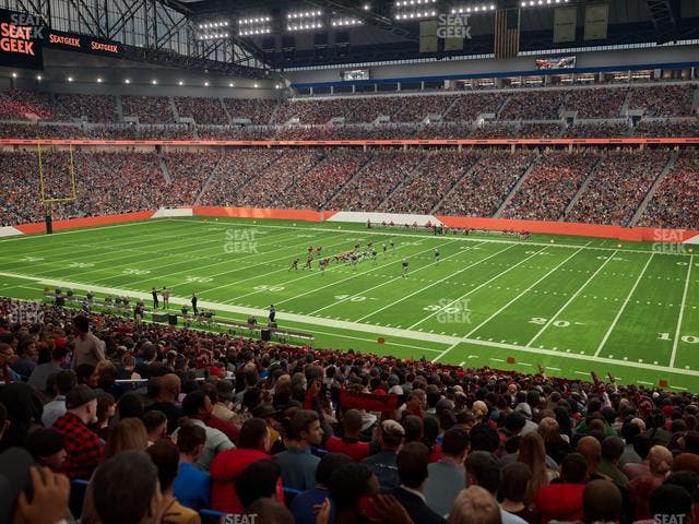 Ford Field - Section 109 Seat View