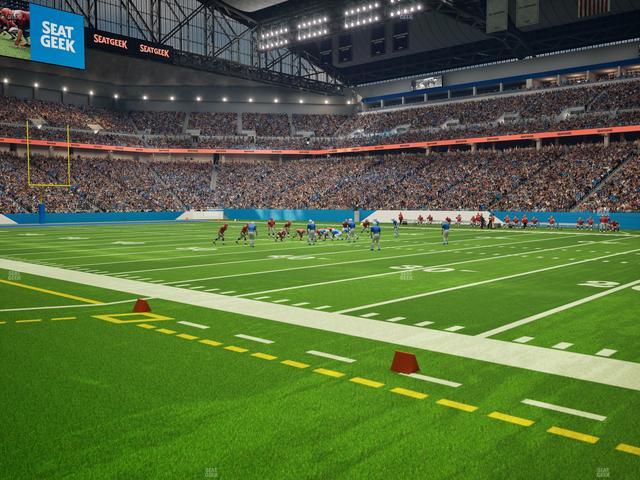 Ford Field - Section 109 Seat View
