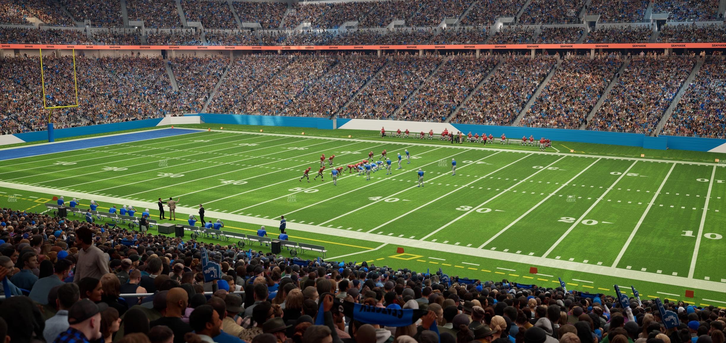 Ford Field - Section 109 Seat View