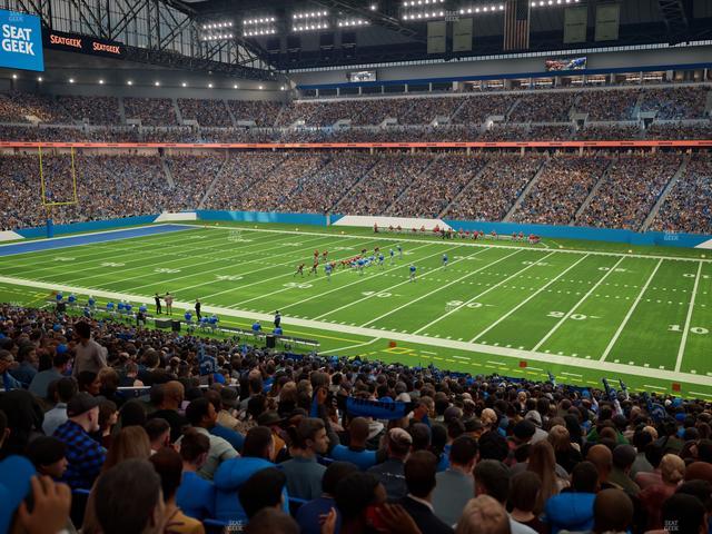 Ford Field - Section 109 Seat View