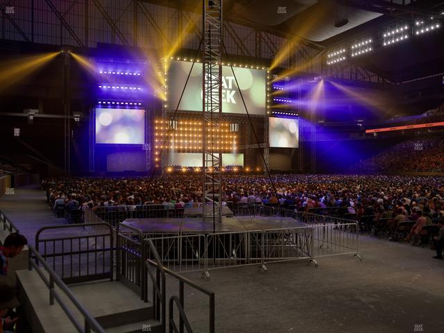 Ford Field - Section 110 Seat View