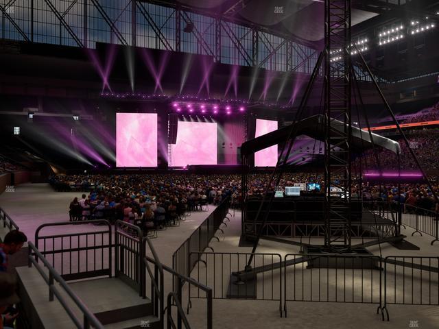 Ford Field - Section 110 Seat View