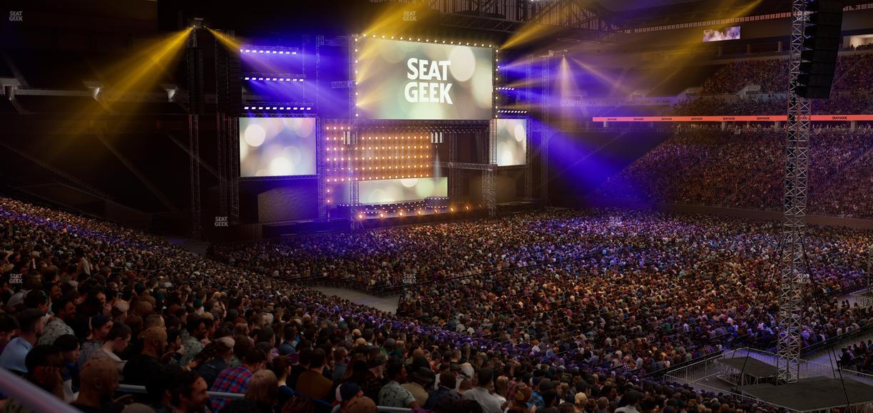 Ford Field - Section 110 Seat View