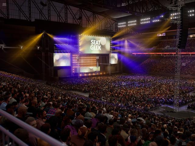 Ford Field - Section 110 Seat View