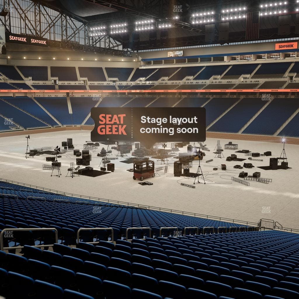 Ford Field - Section 110 Seat View