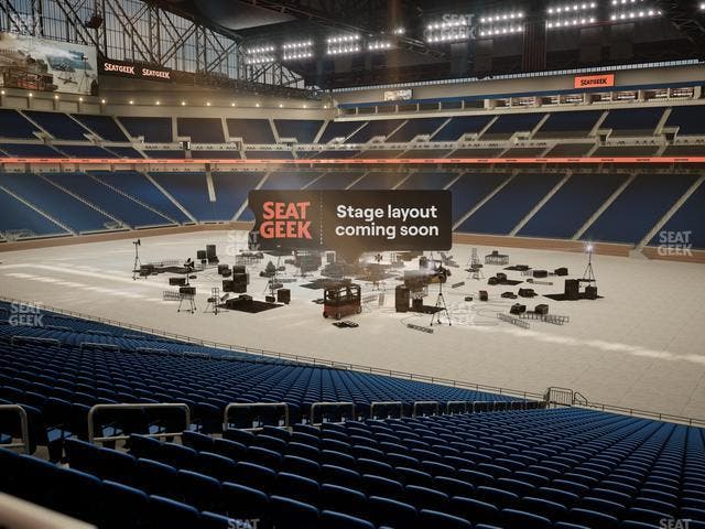 Ford Field - Section 110 Seat View