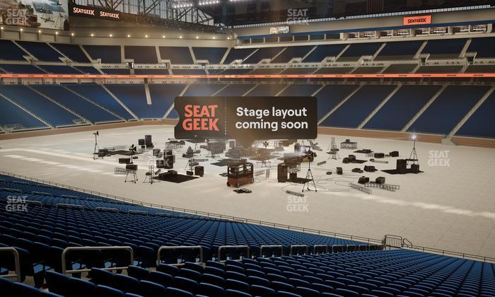 Ford Field - Section 110 Seat View