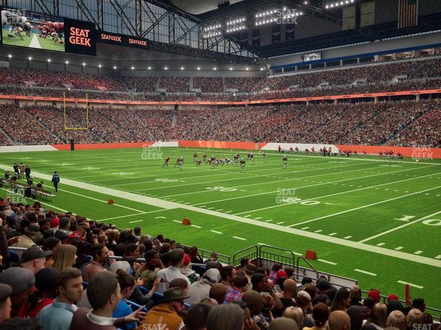 Ford Field - Section 110 Seat View