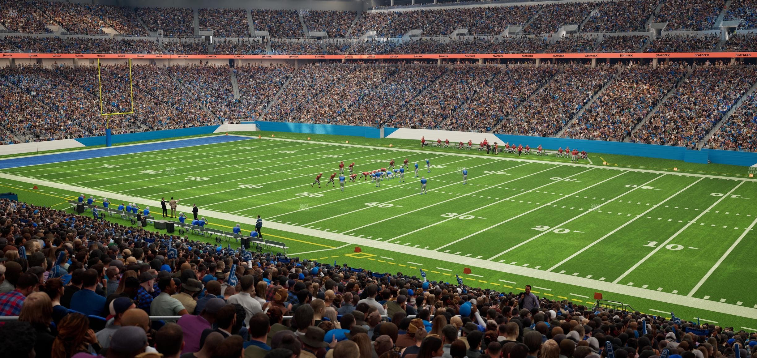 Ford Field - Section 110 Seat View