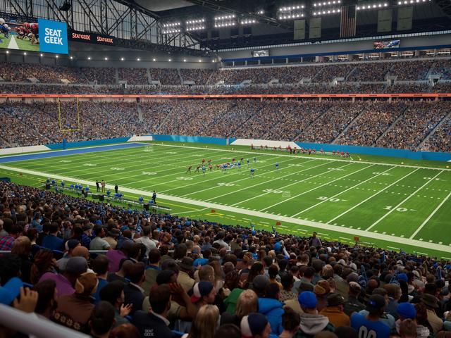 Ford Field - Section 110 Seat View