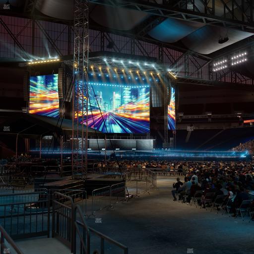 Ford Field - Section 110 Seat View
