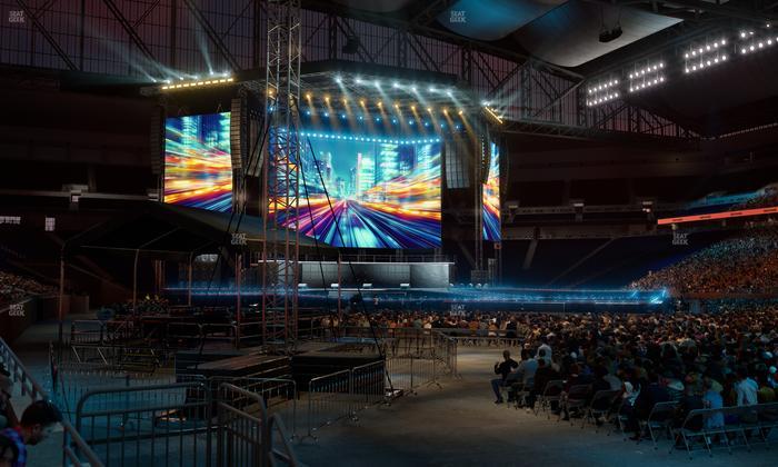 Ford Field - Section 110 Seat View