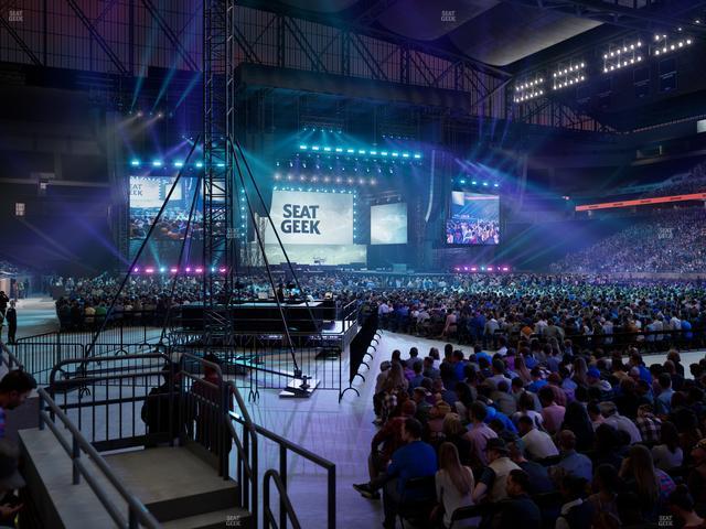 Ford Field - Section 110 Seat View Ford Field - Section 110 Seat View