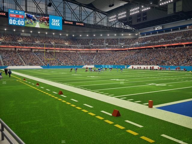 Ford Field - Section 111 Seat View