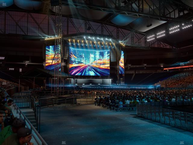 Ford Field - Section 111 Seat View
