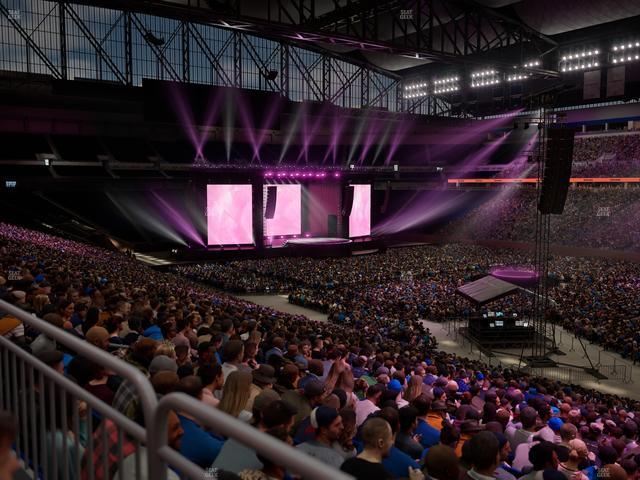 Ford Field - Section 111 Seat View