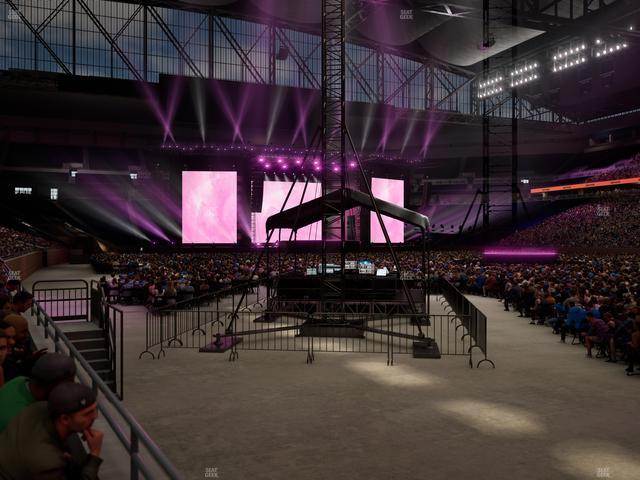 Ford Field - Section 111 Seat View