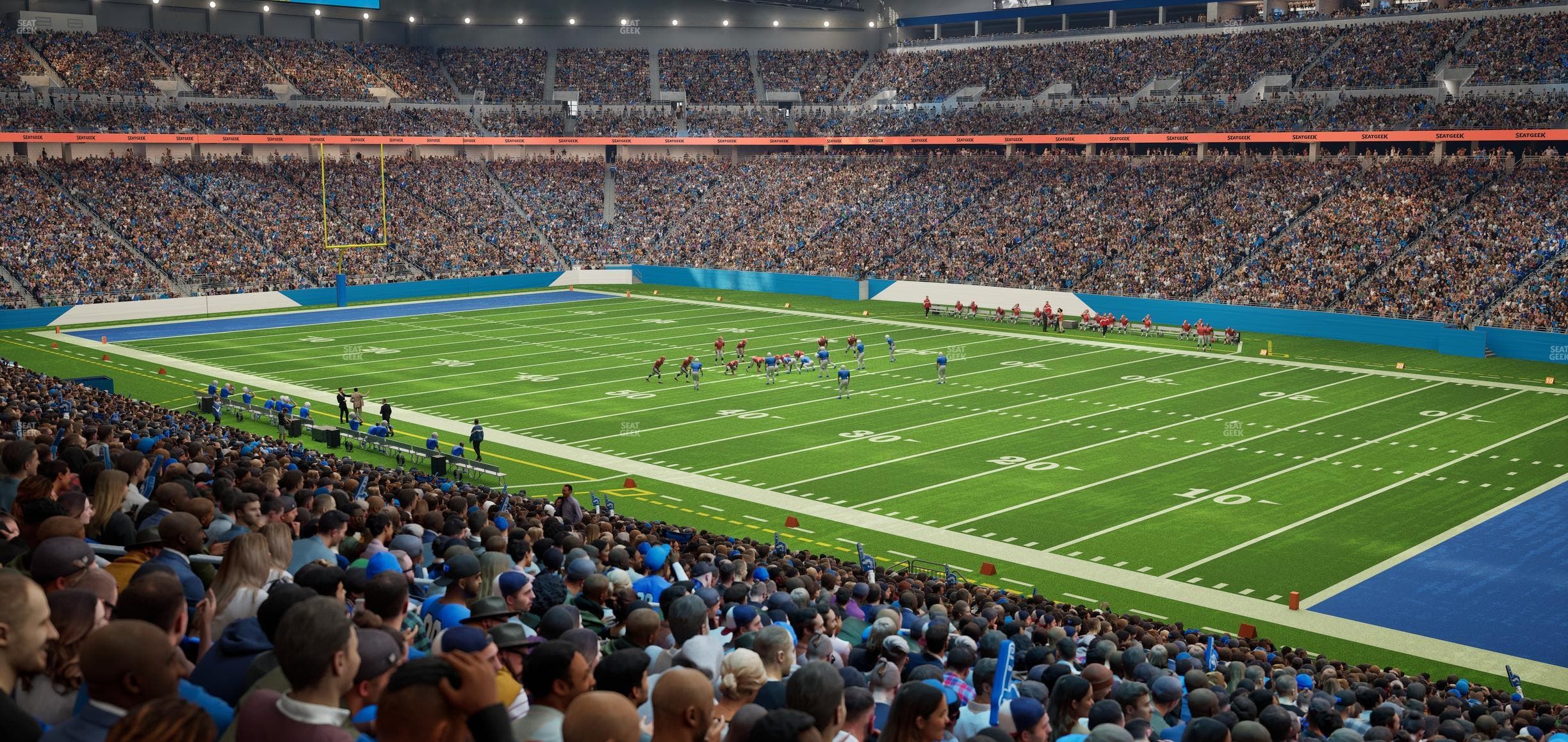 Ford Field - Section 111 Seat View