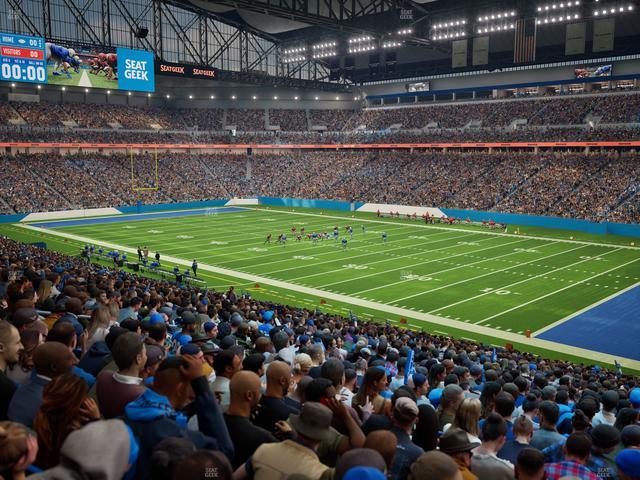 Ford Field - Section 111 Seat View