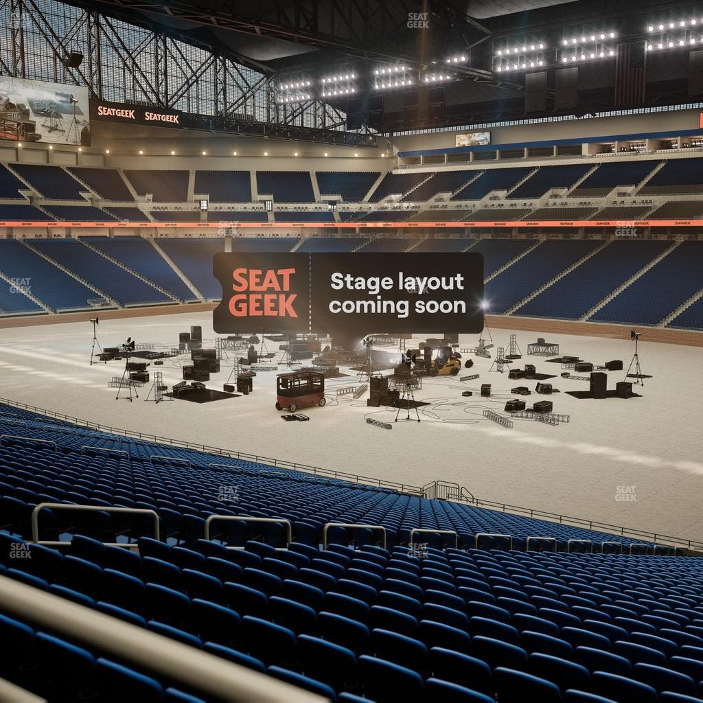 Ford Field - Section 111 Seat View