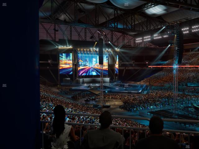 Ford Field - Section 112 Table 1 Seat View