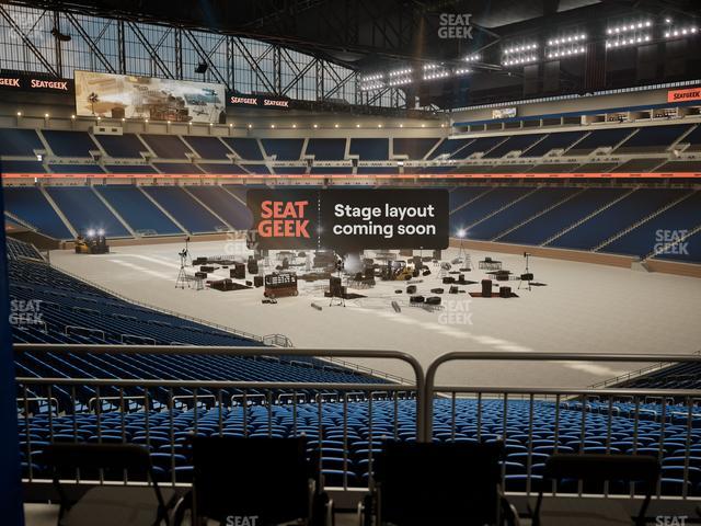 Ford Field - Section 112 Table 1 Seat View