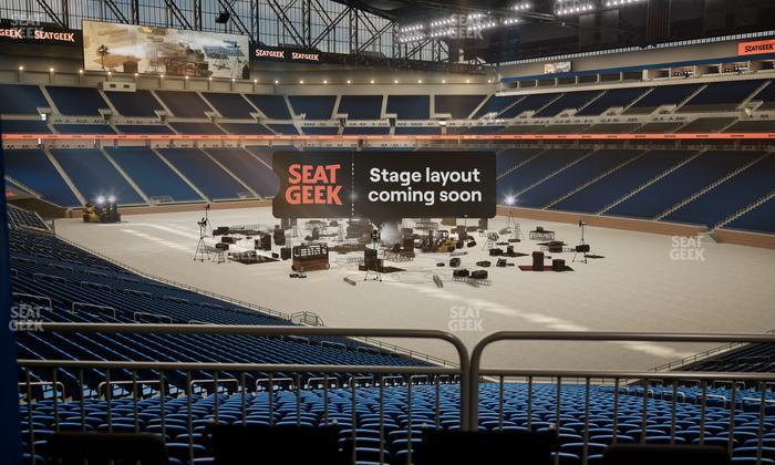 Ford Field - Section 112 Table 1 Seat View