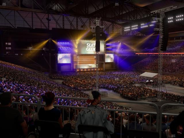 Ford Field - Section 112 Table 2 Seat View