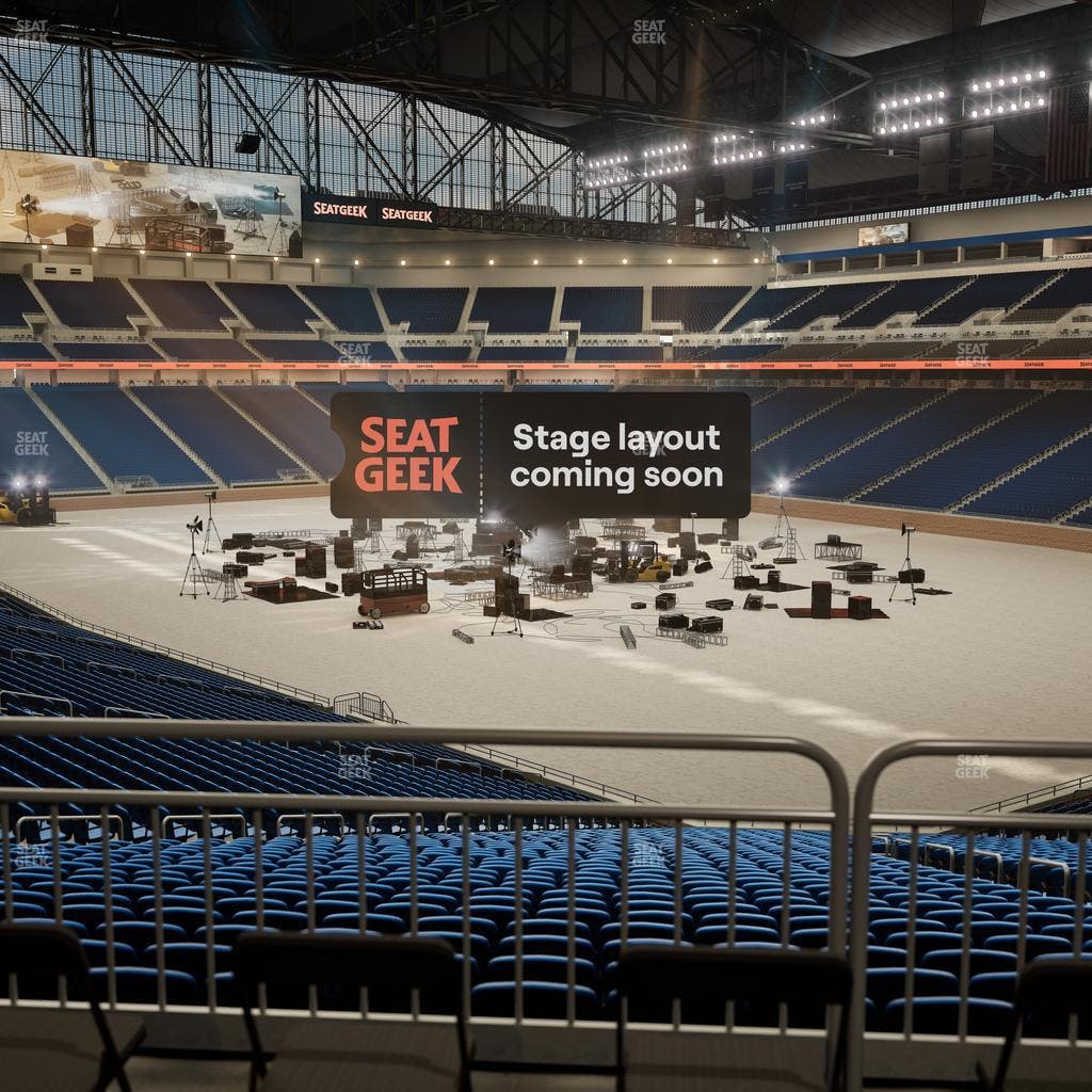 Ford Field - Section 112 Table 2 Seat View