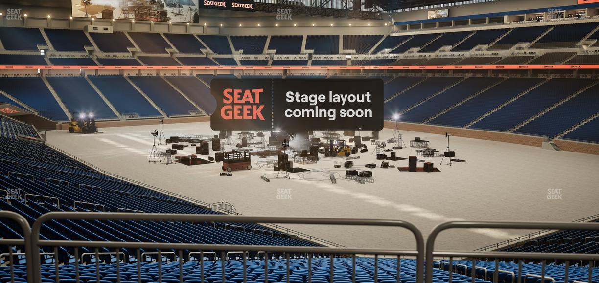 Ford Field - Section 112 Table 2 Seat View