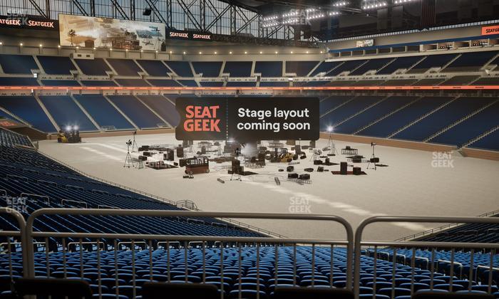 Ford Field - Section 112 Table 2 Seat View