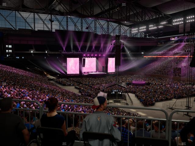 Ford Field - Section 112 Table 2 Seat View