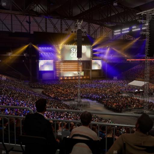 Ford Field - Section 112 Table 3 Seat View