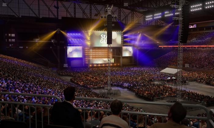 Ford Field - Section 112 Table 3 Seat View