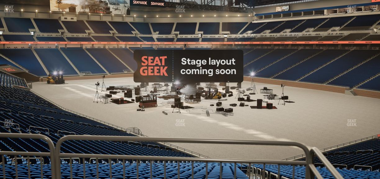 Ford Field - Section 112 Table 3 Seat View