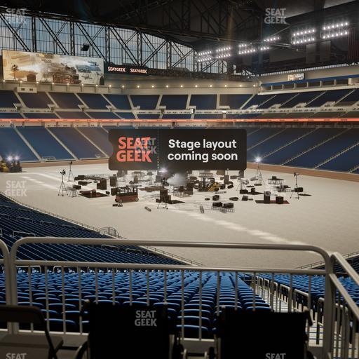 Ford Field - Section 112 Table 3 Seat View