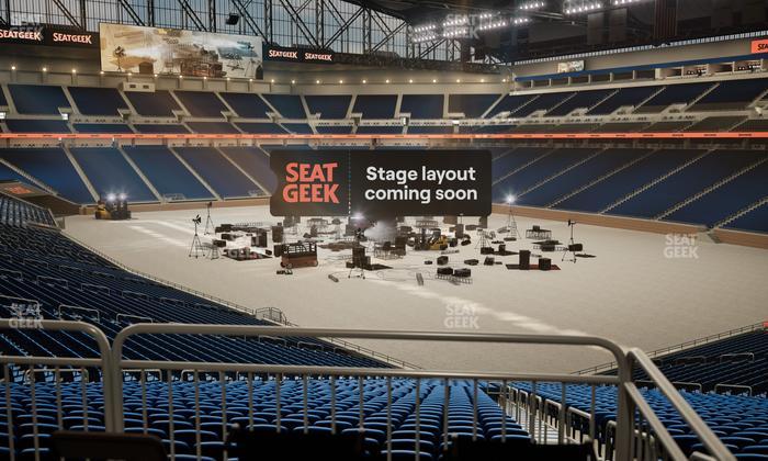 Ford Field - Section 112 Table 3 Seat View