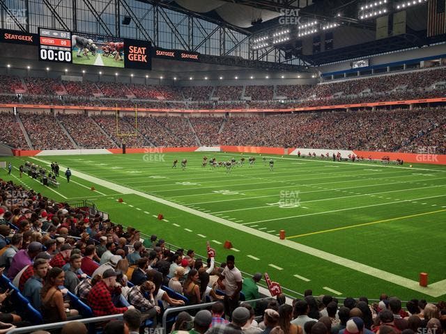Ford Field - Section 112 Seat View