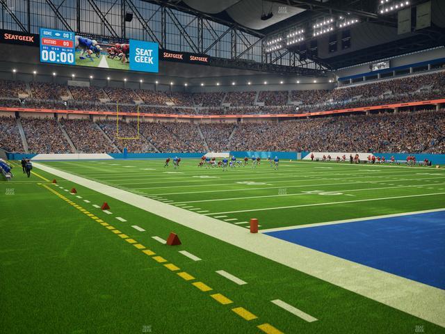 Ford Field - Section 112 Seat View
