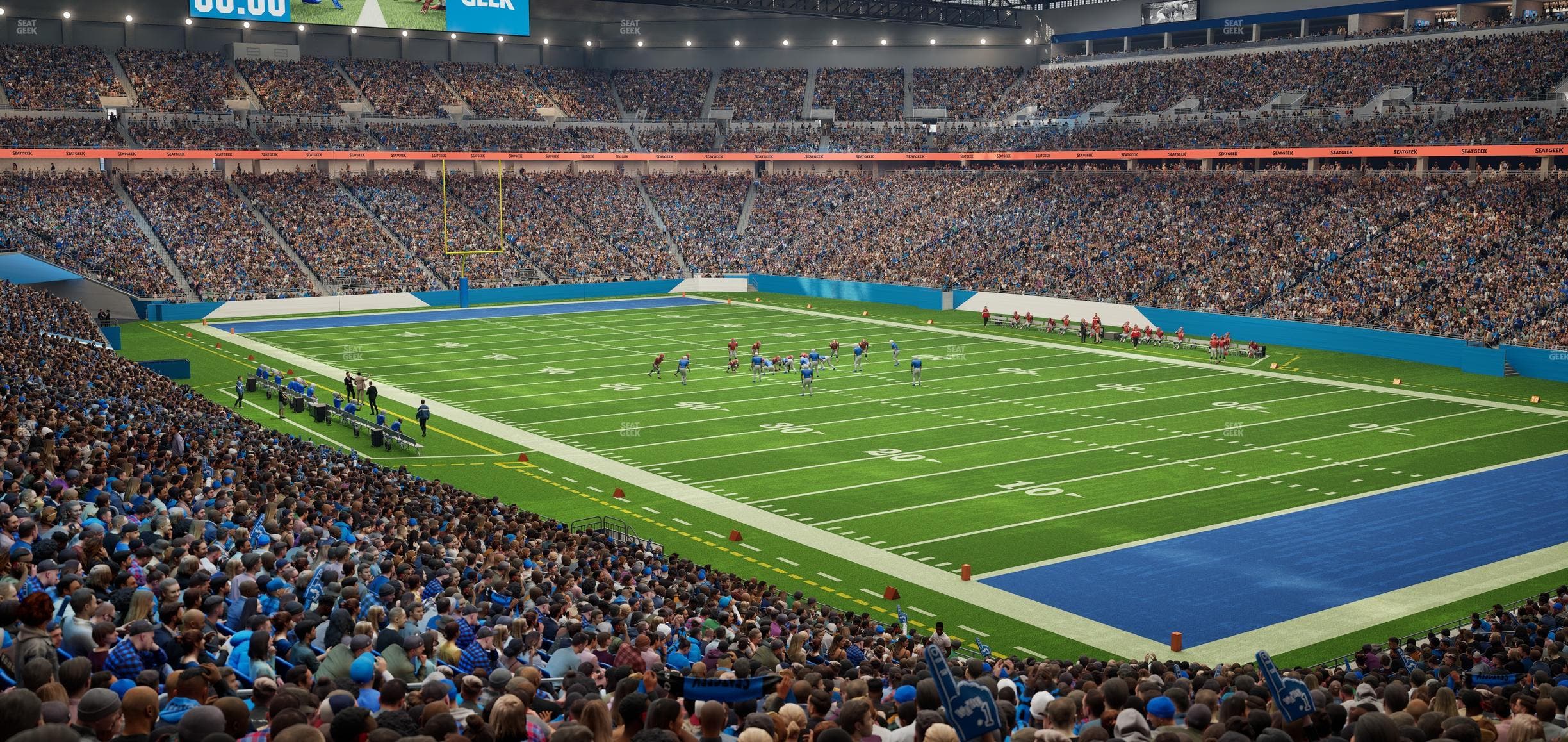 Ford Field - Section 112 Seat View