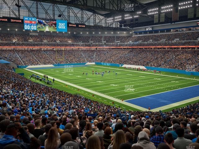 Ford Field - Section 112 Seat View