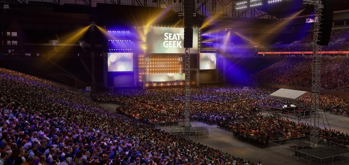 Ford Field - Section 112 Seat View