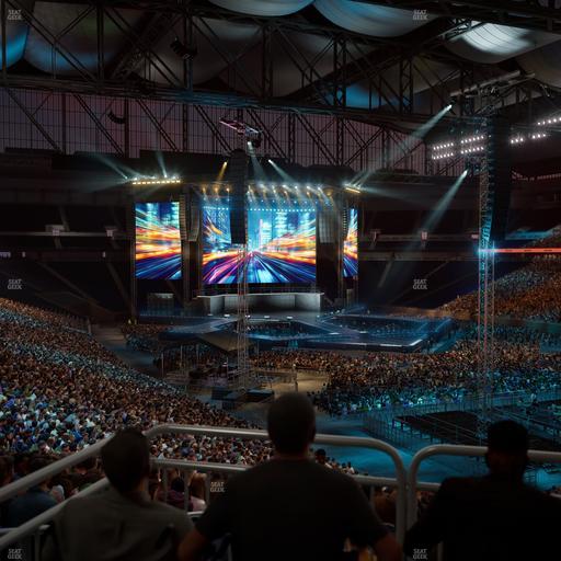 Ford Field - Section 113 Table 1 Seat View