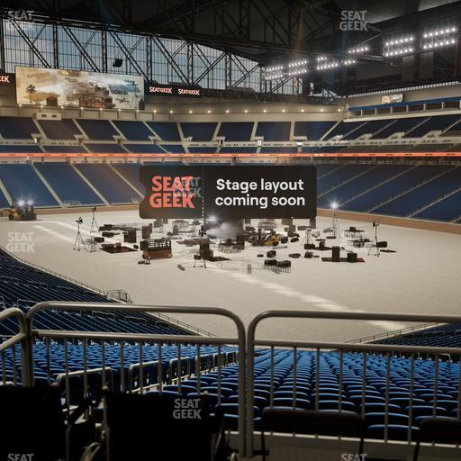 Ford Field - Section 113 Table 1 Seat View