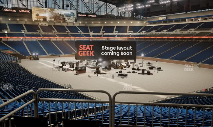 Ford Field - Section 113 Table 1 Seat View