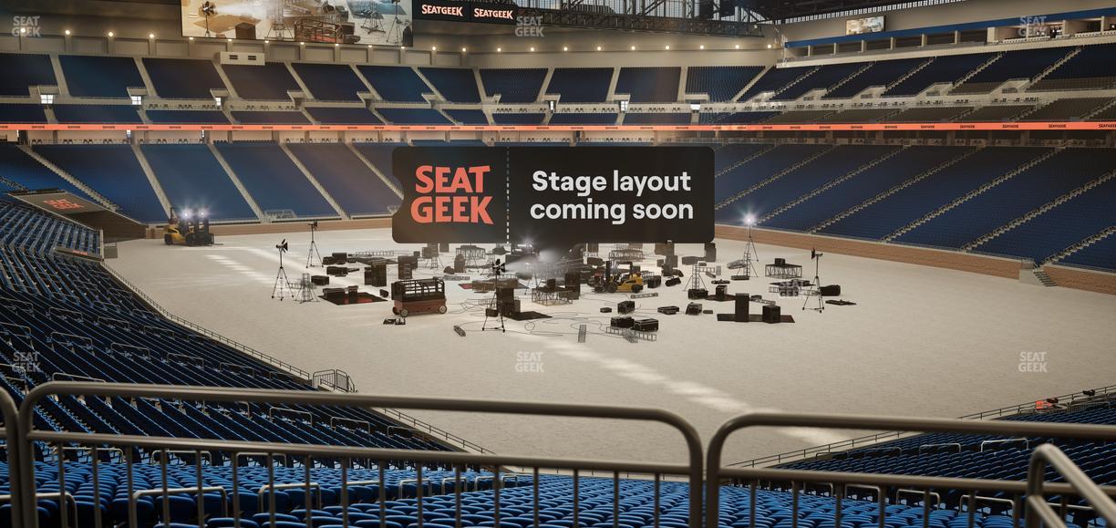 Ford Field - Section 113 Table 2 Seat View