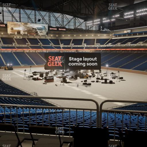 Ford Field - Section 113 Table 2 Seat View