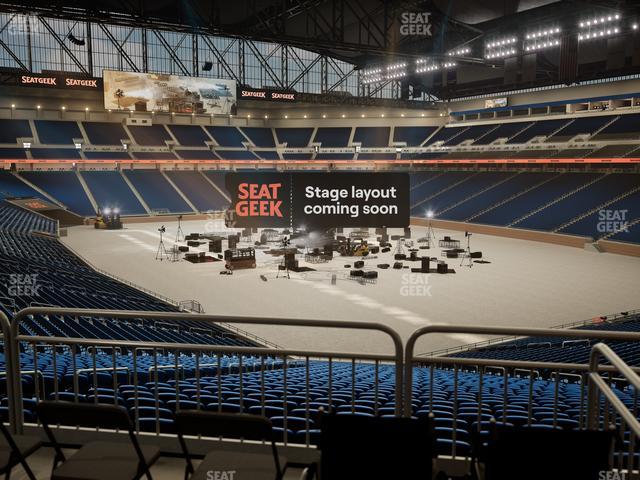 Ford Field - Section 113 Table 2 Seat View